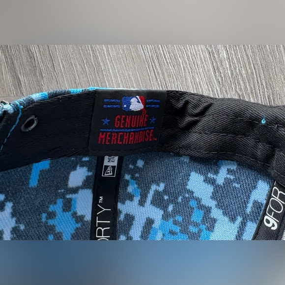 Los Angeles DODGERS MLB Digital Camo New Era 9Forty StrapBack Hat NWT - Picture 5 of 6